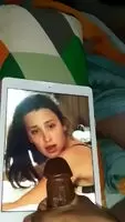 Buds girl won't let him cum on her face because her skin is too perfect...well..🍆💦. Couples that film get priority tribs. Kik darkshaft77