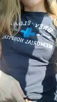 That awkward moment when you're trying to take a lashing video in a parking lot and someone walks up