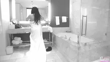Right where the towel belongs