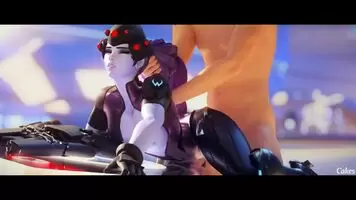 Widowmaker Gets Dicked at the Museum