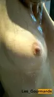 My natural tits under Shower 🚿