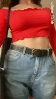 Being 5'1 I admit that sometimes reaching top shelves can be hard but I try to make it a little more fun by wearing this top.. ;)