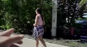 Big Booty Hottie Fucks on The Bus