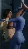 Futa Liara Couldn't Resist Miranda's Body