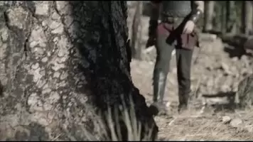 Warrior Finds Veiled Harem Girl In The Forest