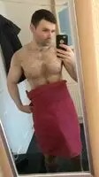 Shit, I dropped the towel 🤪