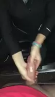 Blonde Gets Splattered