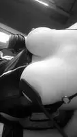 Getting my tits spanked!