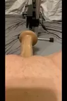 My wife fucking her cunt with a thick dildo
