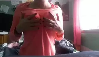 Pretty pink girlfriend lets them drop