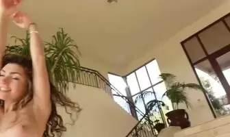 Naughty Babe with Curly Hair