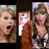 Taylor Swift shocked at the amount of cum I shoot on her