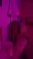 Sneak peak blowjob from gf earlier