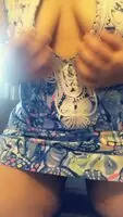 Pretty dress, even prettier pussy.