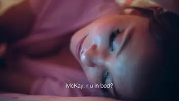 Texting under the sheets