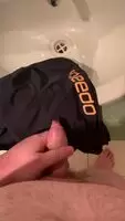 Need to replace the speedos with a mouth...