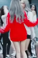 Luda has a cute face and butt