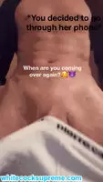 This is why you don't go through her phone..