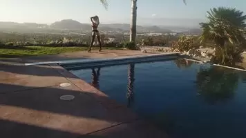 Blonde temptress rides him until she squirts pussy juice everywhere