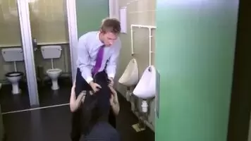 Fucked Hard In A Bathroom