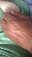 He woke me up to play with my nipples 😋