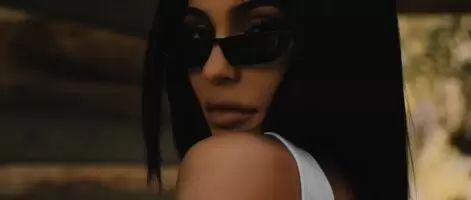 Huge lips