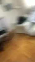 Behind the scenes blowjob
