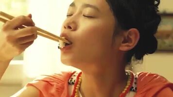 A Japanese food commercial but in reverse