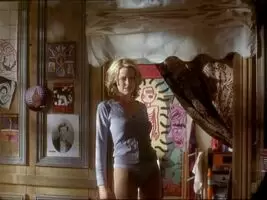 Carolyn Lowery flashing tits and in lingerie. Movie: Vicious Circles
