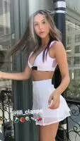 I'd fuck Alexis Ren on her balcony and make her scream so the whole neighborhood would come and watch me impregnate her.