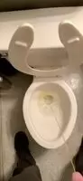 Pissing at work.