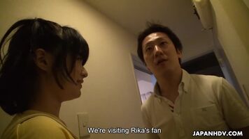 Shimazaki Rika Home Visit on JapanHDV