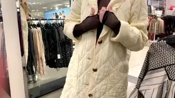 Nothing to see here, just trying on a jacket😸