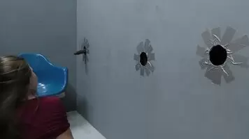 Jojo Kiss plays peek-a-bbc in a gloryhole
