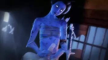 Creepy handjob