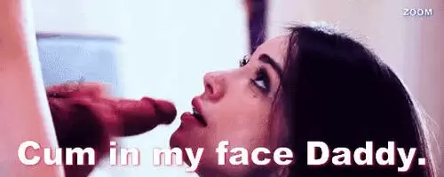 D/F cum on my face Daddy