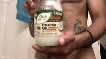 Oiling Up Before Bed 😴
