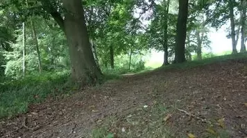 Naked in the Woods