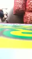 3 sluts team up on lucky guy at the market