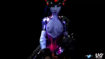 Widowmaker Riding POV animated