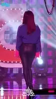 Gugudan - Kang Mina: Tight Black Leather