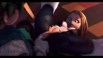 Uraraka Anal Training
