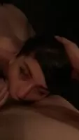 Cutie sucking on balls