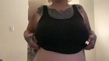 First time doing a titty drop !