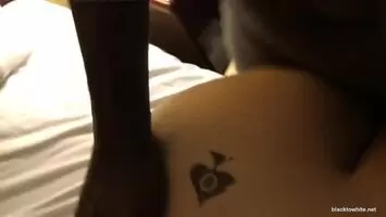 hubby records while wife enjoys her bull