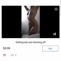 Watch me get oily and show off in my newest vid...