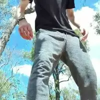 Nothing quite like stripping off and stroking outdoors