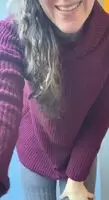 do you like what's under my sweater? 😇