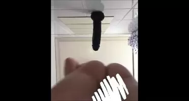 Hanging balls while I take my toy for a ride M 24