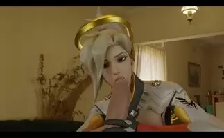 Mercy Deep Throat Blowjob